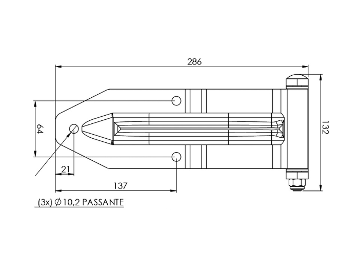 Dobradiça FG Grande